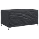 vidaXL Bútor takaró Egyszínű Fekete 172 x 113 x 73 cm 210D