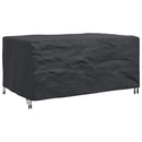 vidaXL Bútor takaró Egyszínű Fekete 172 x 113 x 73 cm 210D