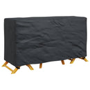 vidaXL Bútor takaró Egyszínű Fekete 180 x 70 x 90 cm 420D