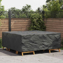 vidaXL Bútor takaró Egyszínű Fekete 200 x 200 x 90 cm 210D