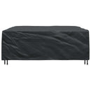 vidaXL Bútor takaró Egyszínű Fekete 200 x 200 x 90 cm 210D