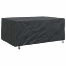vidaXL Bútor takaró Egyszínű Fekete 220 x 150 x 85 cm 210D