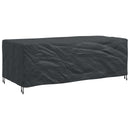 vidaXL Bútor takaró Egyszínű Fekete 229 x 113 x 73 cm 420D