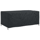 vidaXL Bútor takaró Egyszínű Fekete 240 x 110 x 70 cm 210D