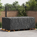 vidaXL Bútor takaró Egyszínű Fekete 240 x 140 x 90 cm 210D