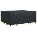 vidaXL Bútor takaró Egyszínű Fekete 250 x 210 x 70 cm 210D