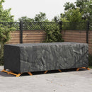 vidaXL Bútor takaró Egyszínű Fekete 300 x 140 x 90 cm 420D