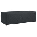 vidaXL Bútor takaró Egyszínű Fekete 300 x 140 x 90 cm 420D