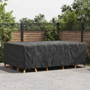 vidaXL Bútor takaró Egyszínű Fekete 300 x 200 x 90 cm 420D