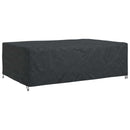 vidaXL Bútor takaró Egyszínű Fekete 300 x 200 x 90 cm 420D