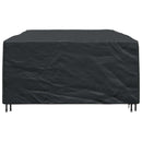 vidaXL Bútor takaró Egyszínű Fekete 300 x 200 x 90 cm 420D
