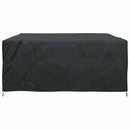 vidaXL Bútor takaró Egyszínű Fekete 300 x 250 x 70 cm 210D