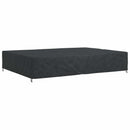vidaXL Bútor takaró Egyszínű Fekete 350 x 260 x 90 cm 420D