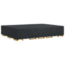vidaXL Bútor takaró Egyszínű Fekete 350 x 260 x 90 cm 420D