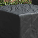 vidaXL Bútor takaró Fekete 99 x 99 x 60 cm 210D Oxford Szövet