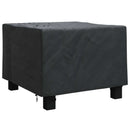 vidaXL Bútor takaró Fekete 99 x 99 x 60 cm 210D Oxford Szövet