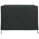 vidaXL Bútor takaró Fekete 110 x 84 x 70 cm 210D Oxford Szövet