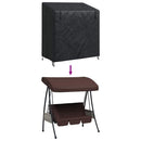 vidaXL Kültéri hinta takaró 155 x 95 x 165 cm 210D Oxford Szövet