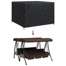 vidaXL Kültéri hinta takaró 250 x 250 x 160 cm 210D Oxford Szövet