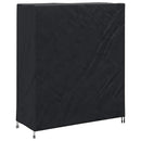 vidaXL Pingpong Asztal Borító Egyszínű Fekete 165 x 70 x 185 cm szövet
