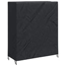 vidaXL Pingpong Asztal Borító Egyszínű Fekete 165 x 70 x 185 cm szövet