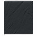 vidaXL Pingpong Asztal Borító Egyszínű Fekete 165 x 70 x 185 cm szövet