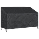 vidaXL Kerti Pad Borító Fekete 165 x 70 x 65 / 94 cm 210D Oxford Szövet