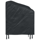 vidaXL Kerti Pad Borító Fekete 205 x 85 x 65 / 94 cm 210D Oxford Szövet