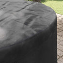 vidaXL Bútor takaró Fekete 102 x 102 x 71 cm 210D Oxford Szövet