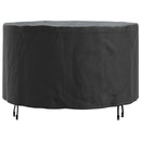 vidaXL Bútor takaró Fekete 102 x 102 x 71 cm 210D Oxford Szövet