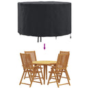 vidaXL Bútor takaró Fekete 102 x 102 x 71 cm 420D Oxford Szövet