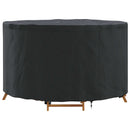 vidaXL Bútor takaró Fekete 128 x 128 x 71 cm 210D Oxford Szövet
