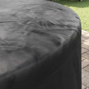 vidaXL Bútor takaró 157 x 157 x 85 cm 210D Oxford Szövet Kerek Vízálló