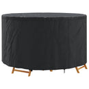 vidaXL Bútor takaró 157 x 157 x 85 cm 210D Oxford Szövet Kerek Vízálló
