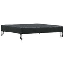 vidaXL Asztal Fedő 102 x 102 x 15 cm Négyzet Vízálló Fekete