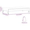 vidaXL Asztal Fedő 152 x 92 x 15 cm szövet Négyszögletes Vízálló