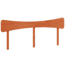 vidaXL viaszbarna tömör fenyőfa ágy matrac nélkül 160 x 200 cm