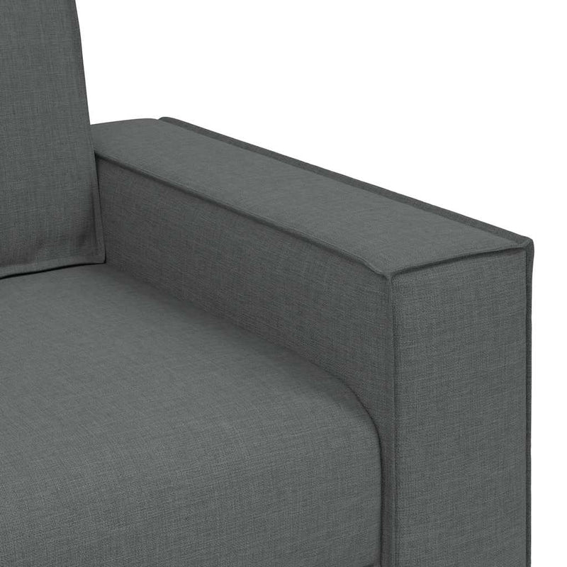 vidaXL sötétszürke szövet kanapéfotel 60 cm
