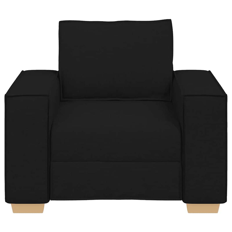 vidaXL fekete szövet kanapé 60 cm