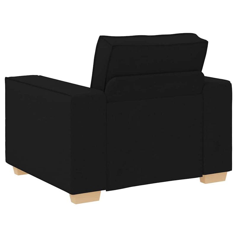 vidaXL fekete szövet kanapé 60 cm