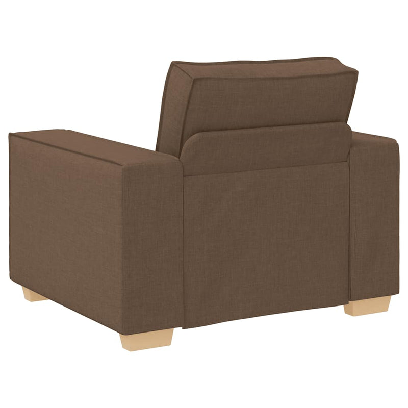 vidaXL barna szövet kanapéfotel 60 cm