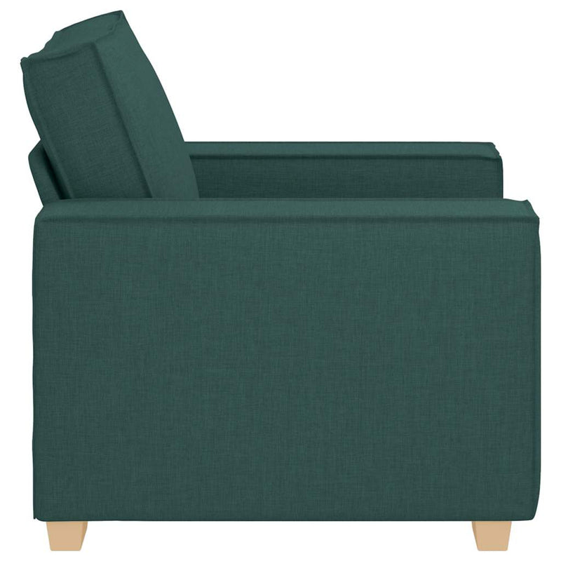 vidaXL sötétzöld szövet kanapéfotel 60 cm