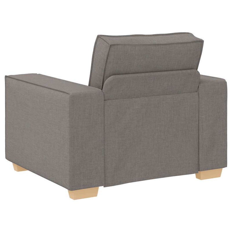 vidaXL bézs szövet kanapéfotel 60 cm