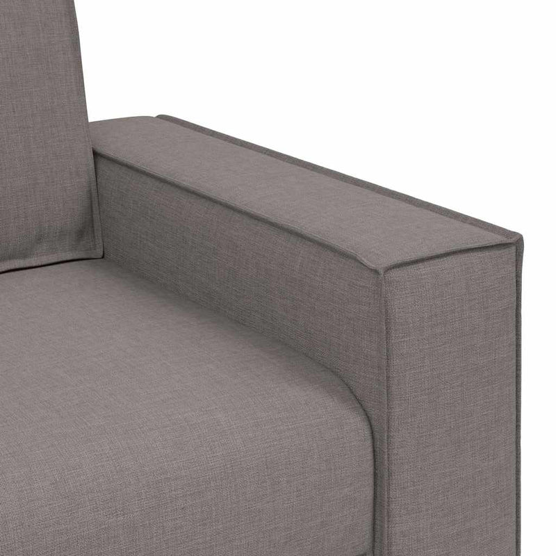 vidaXL bézs szövet kanapéfotel 60 cm