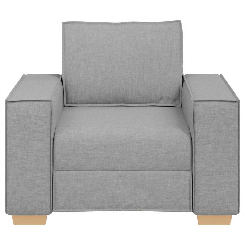 vidaXL felhőszürke szövet kanapéfotel 60 cm
