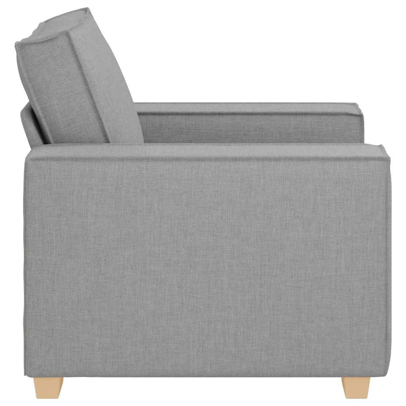 vidaXL felhőszürke szövet kanapéfotel 60 cm