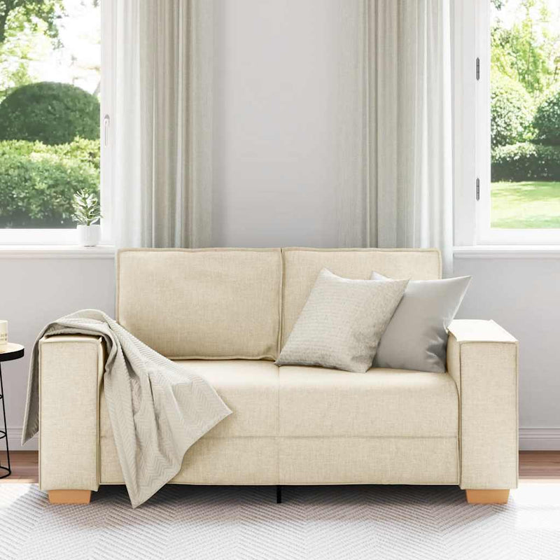 vidaXL kétszemélyes vászon kanapé 120 cm