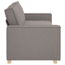 vidaXL 3 személyes, bézs szövetkanapé 180 cm