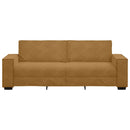 vidaXL 3 személyes barna bársony kanapé 180 cm