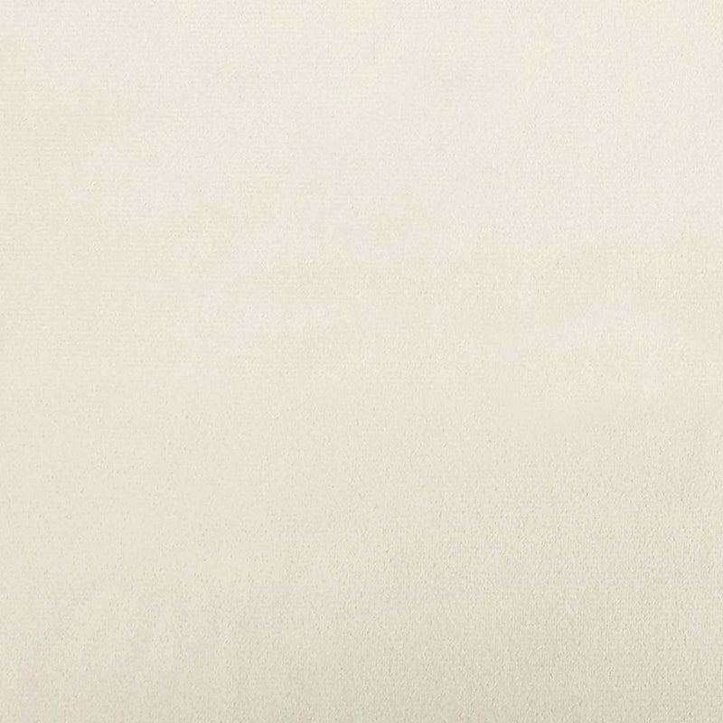 vidaXL 3 személyes krémszínű bársony kanapé 180 cm